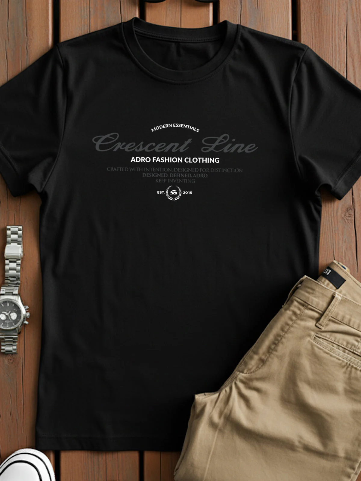 Casual Streetwear Graphic Tee - Image 59