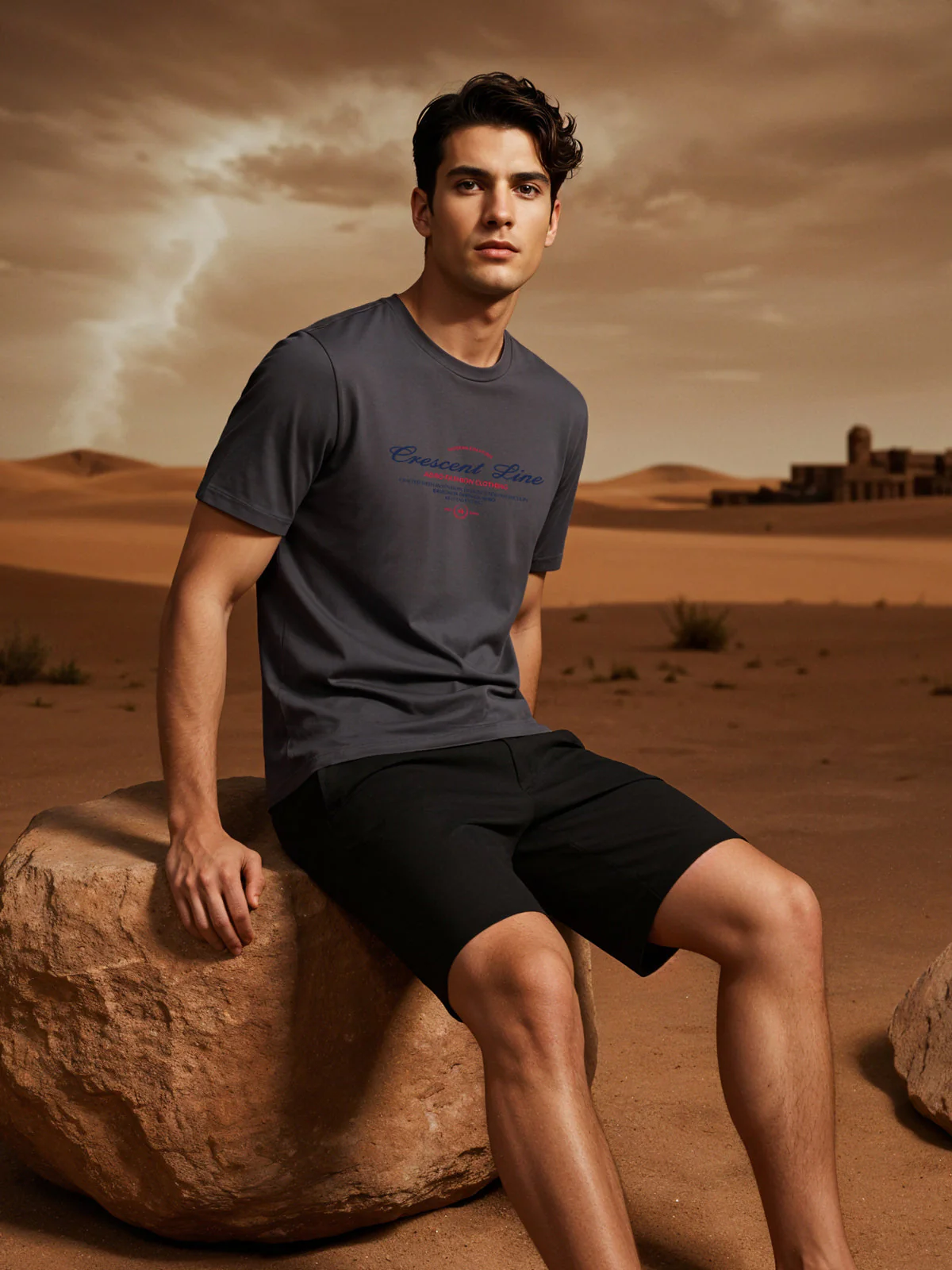 Casual Streetwear Graphic Tee - Image 64