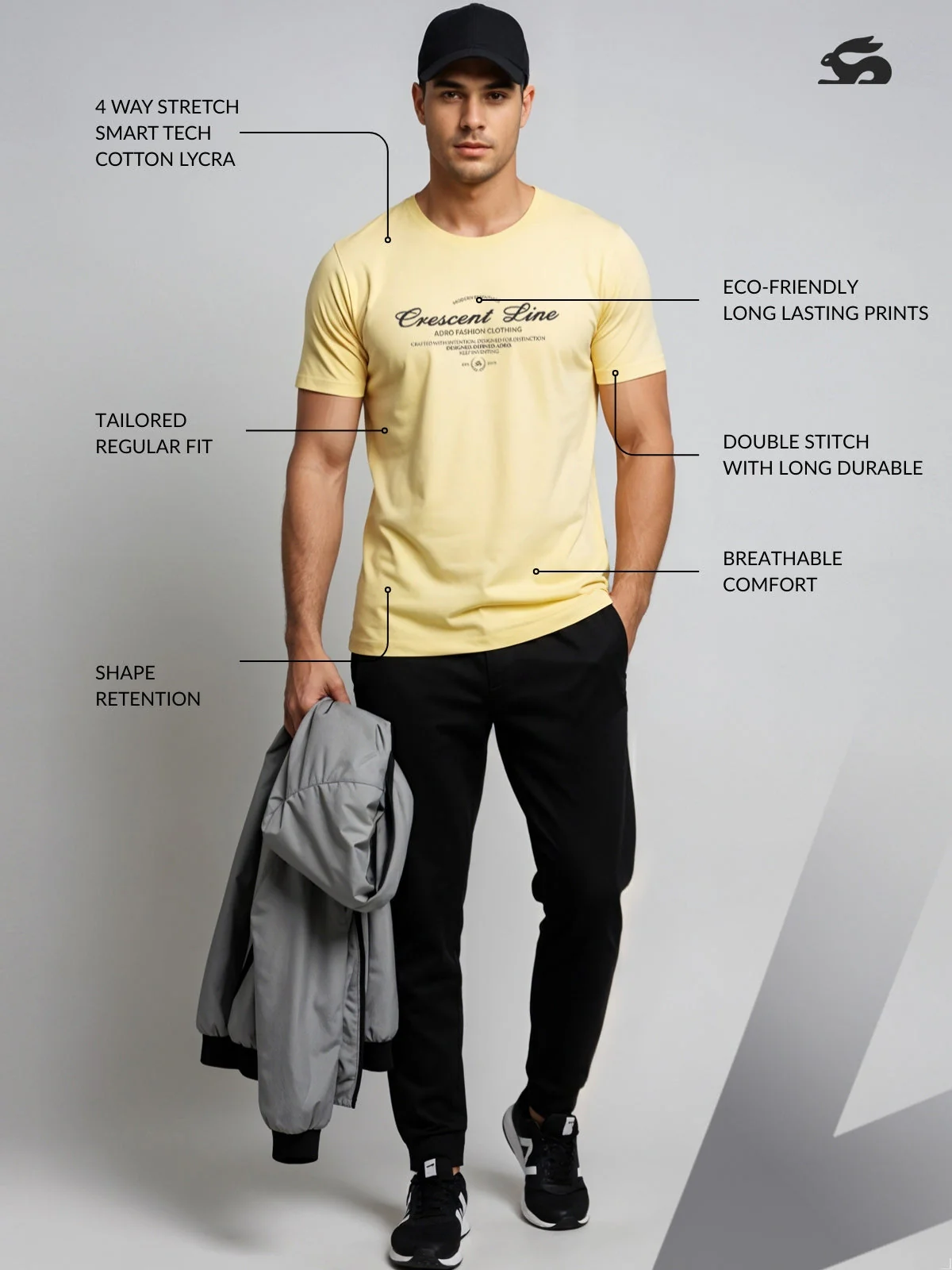 Casual Streetwear Graphic Tee - Image 31