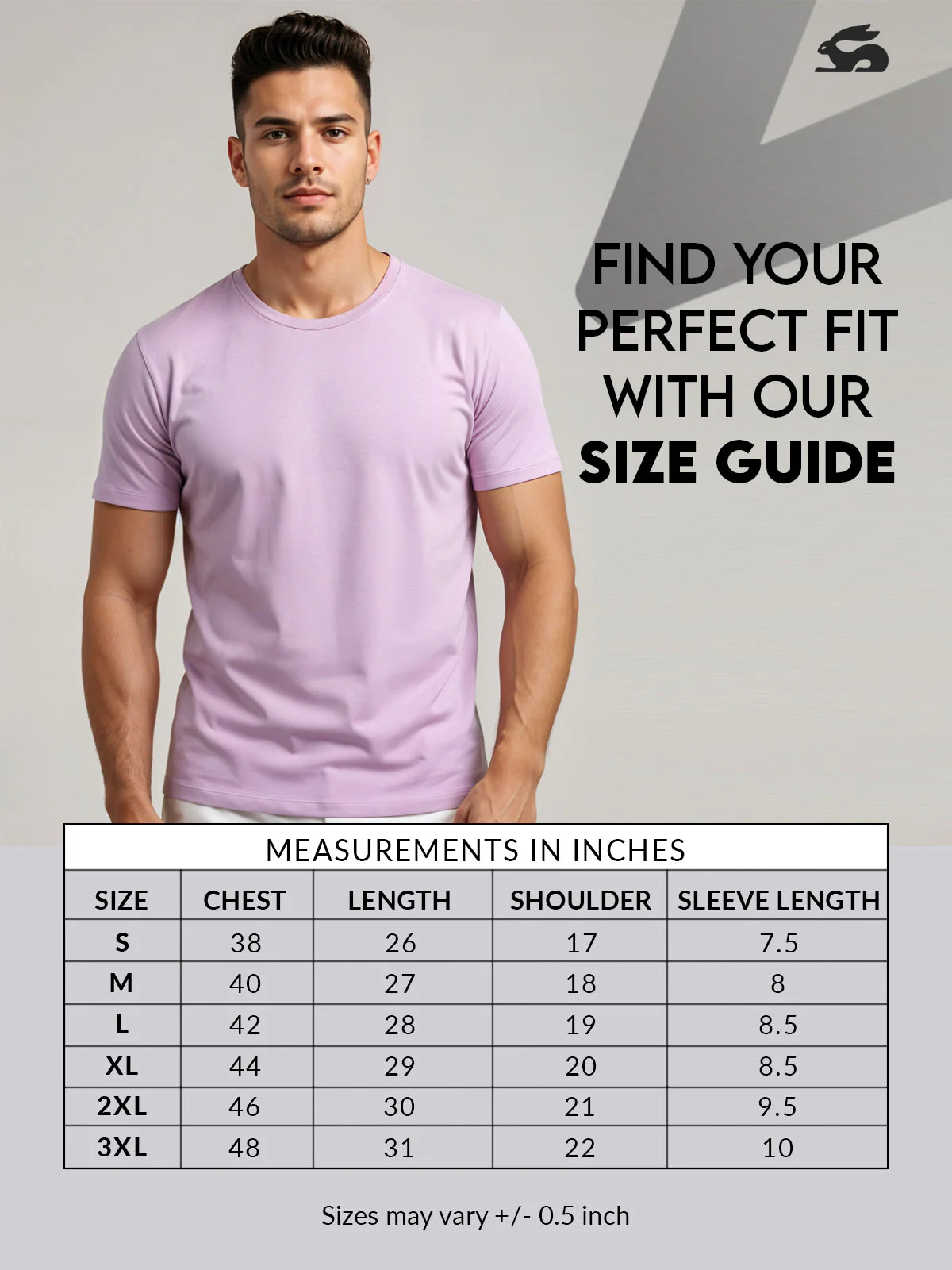 Classic Round Neck Half Sleeve Tee - Image 21