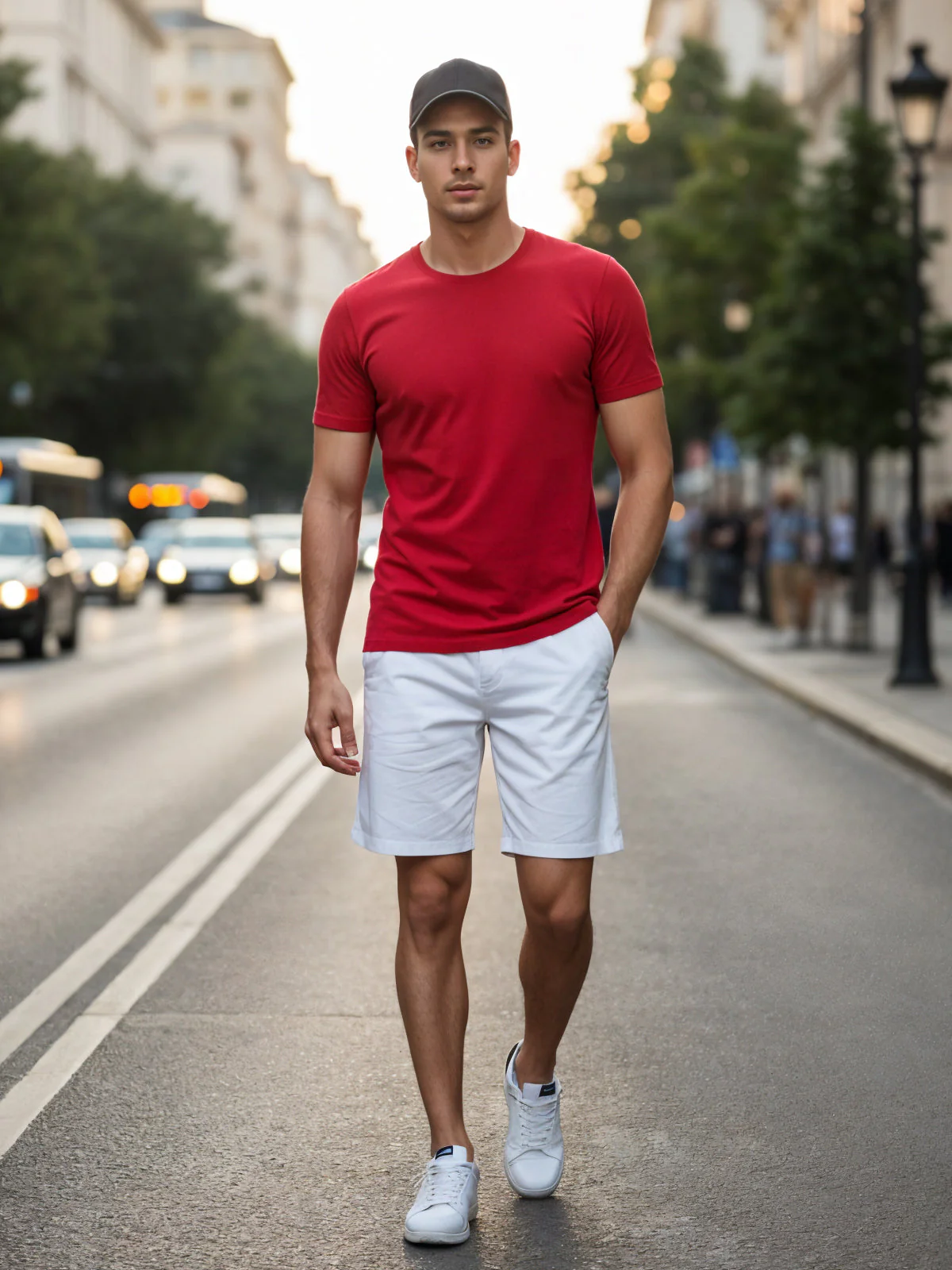 Classic Round Neck Half Sleeve Tee - Image 50