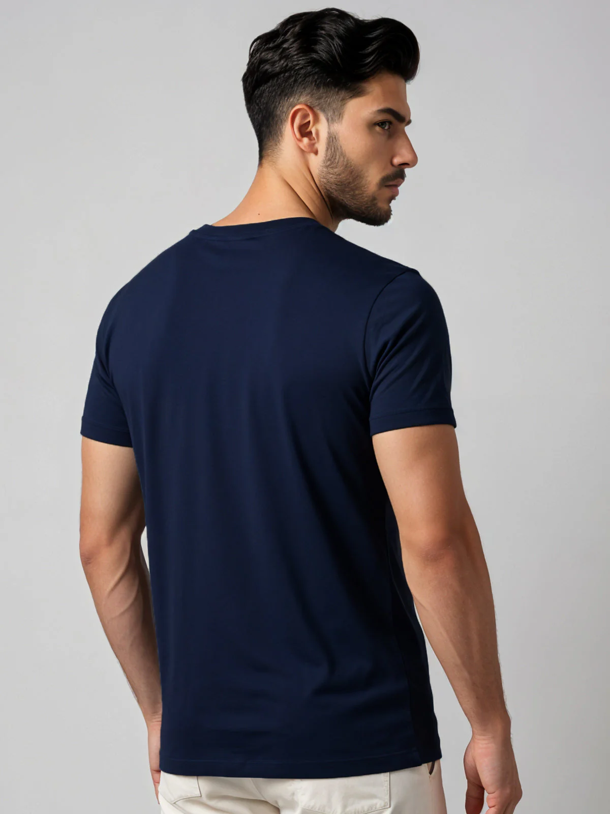 Men’s Regular Fit Wanderlust World Map T-Shirt - Image 9