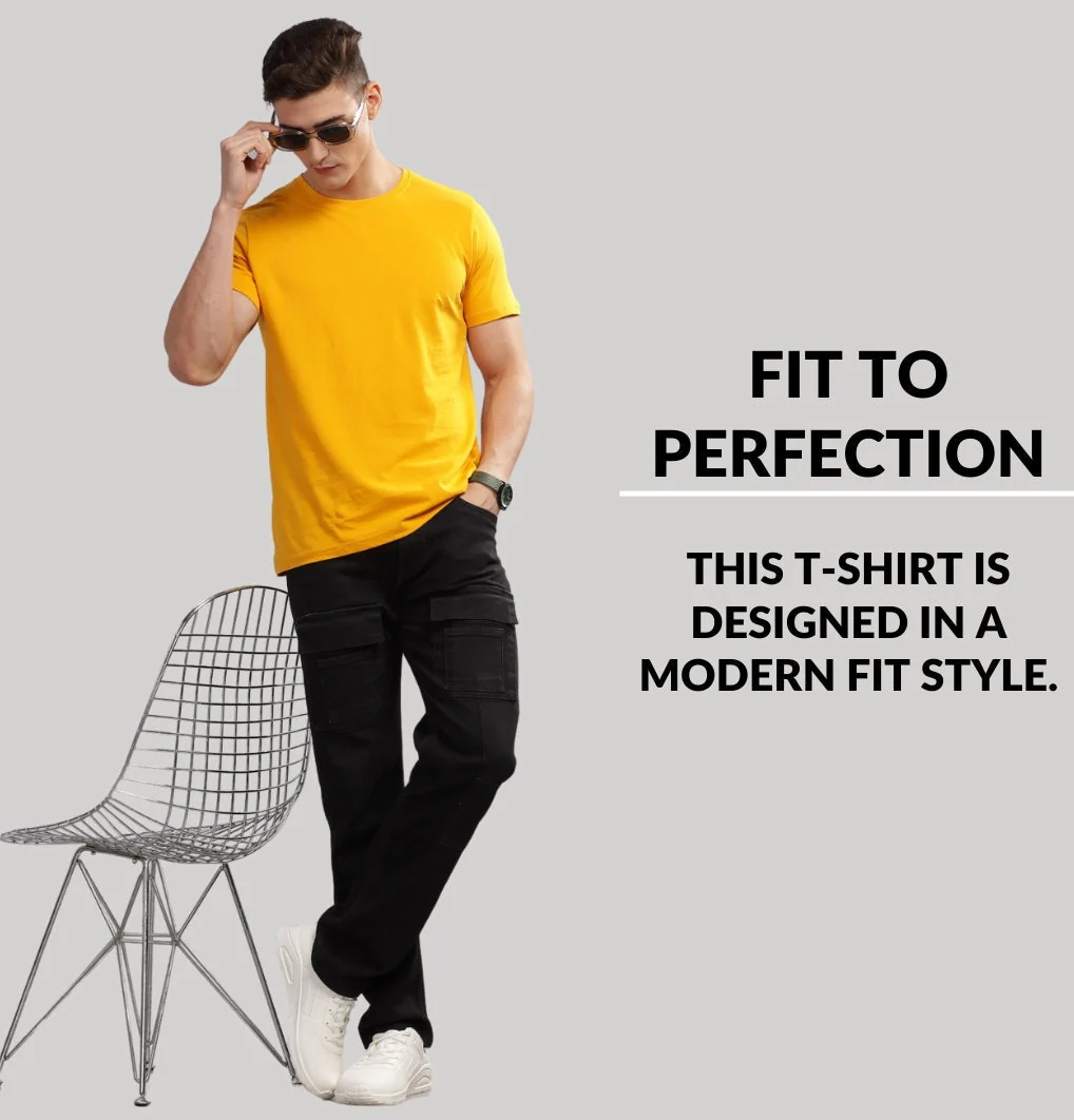 Solid Cotton 4 way T-Shirts - Image 16