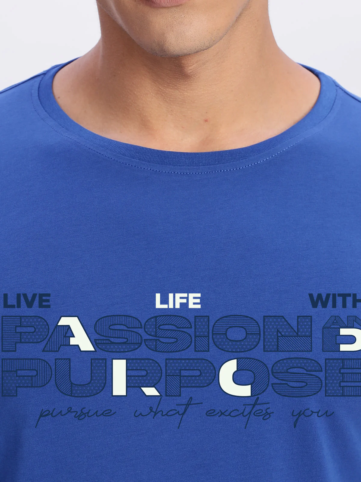 Lycra Cotton Regular Fit T-Shirt - Image 49