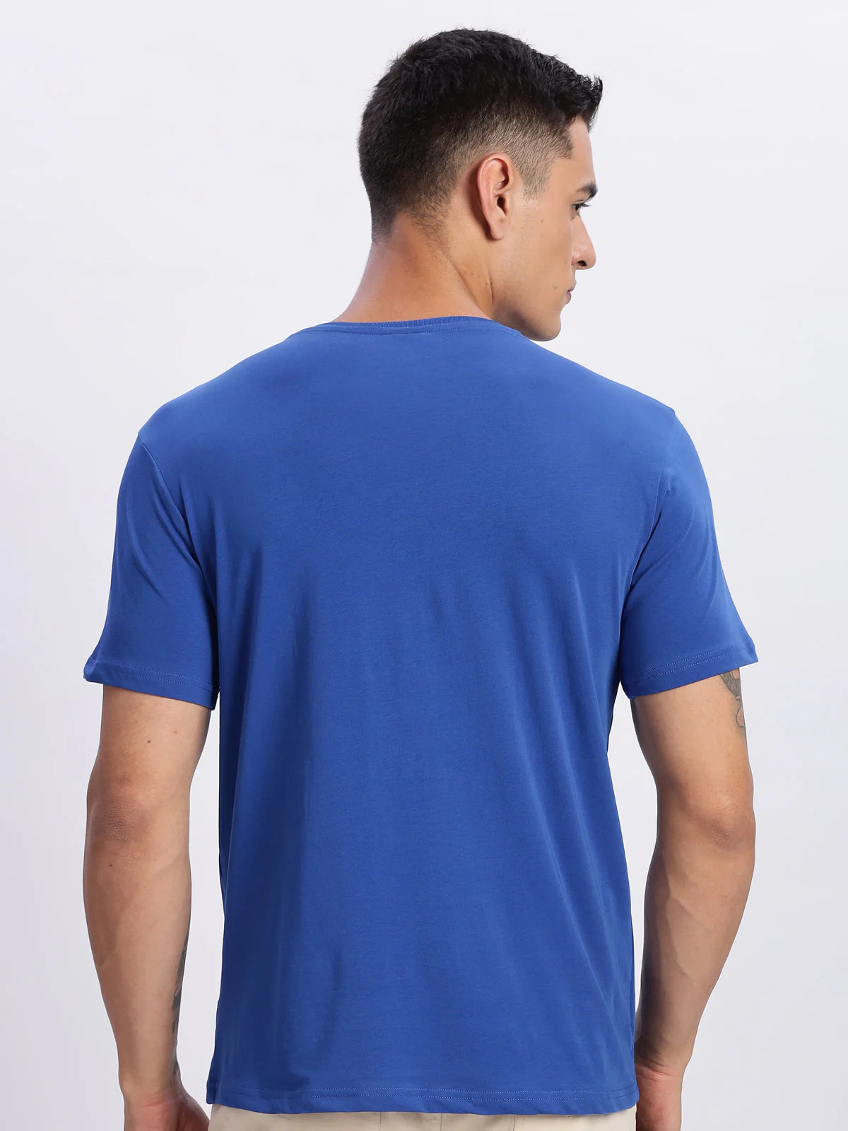 Lycra Cotton Regular Fit T-Shirt - Image 50