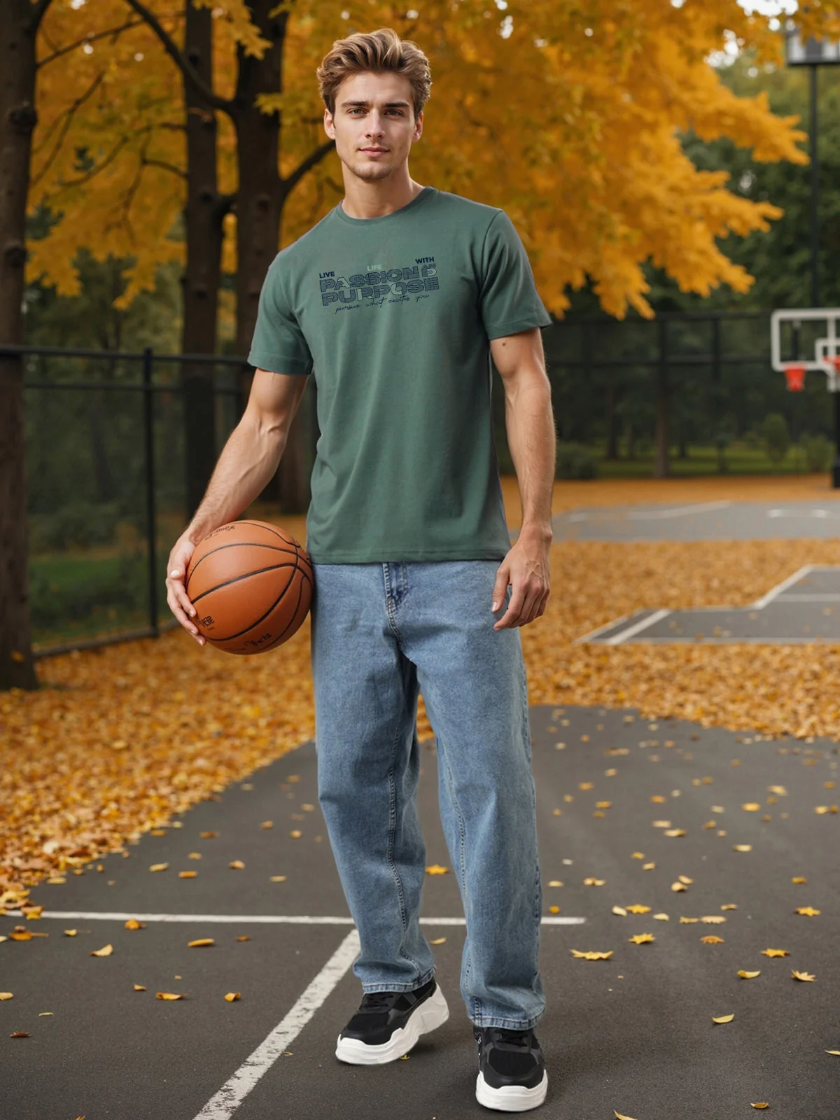 Lycra Cotton Regular Fit T-Shirt - Image 14