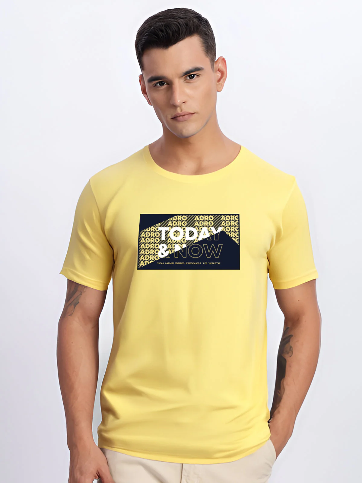 Lycra Cotton Regular Fit T-Shirt - Image 21