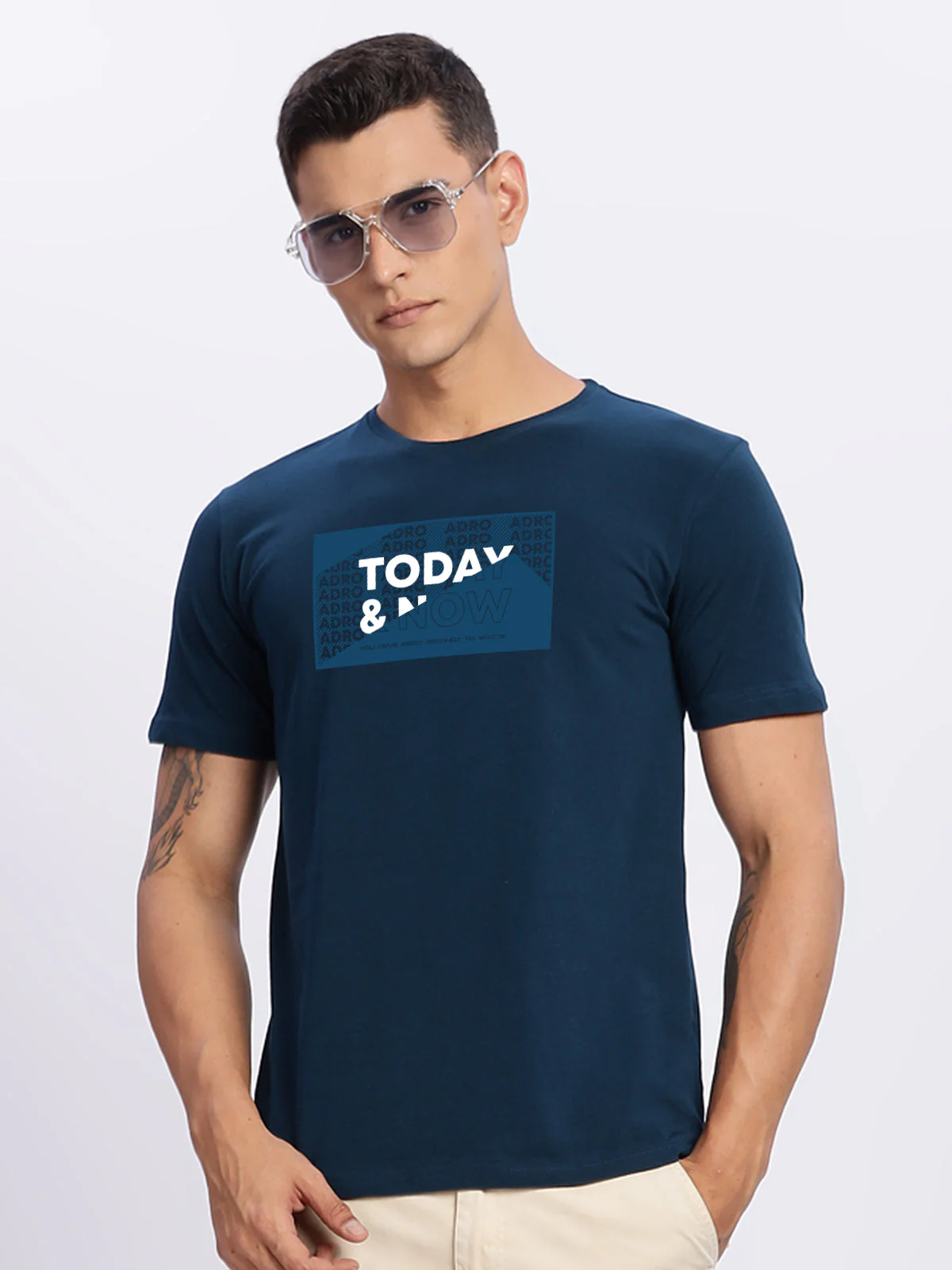Lycra Cotton Regular Fit T-Shirt - Image 59