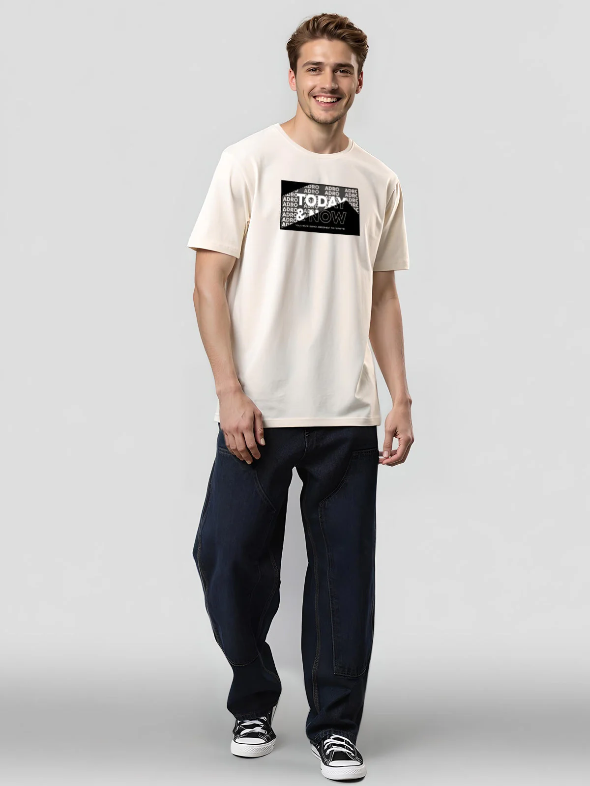 Lycra Cotton Regular Fit T-Shirt - Image 64