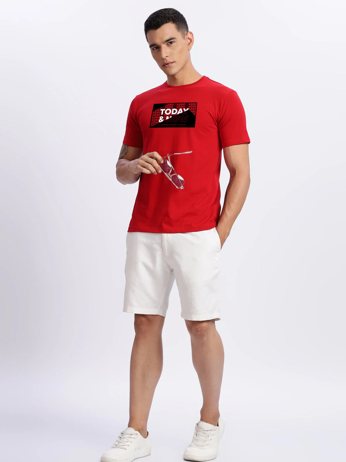Lycra Cotton Regular Fit T-Shirt - Image 46