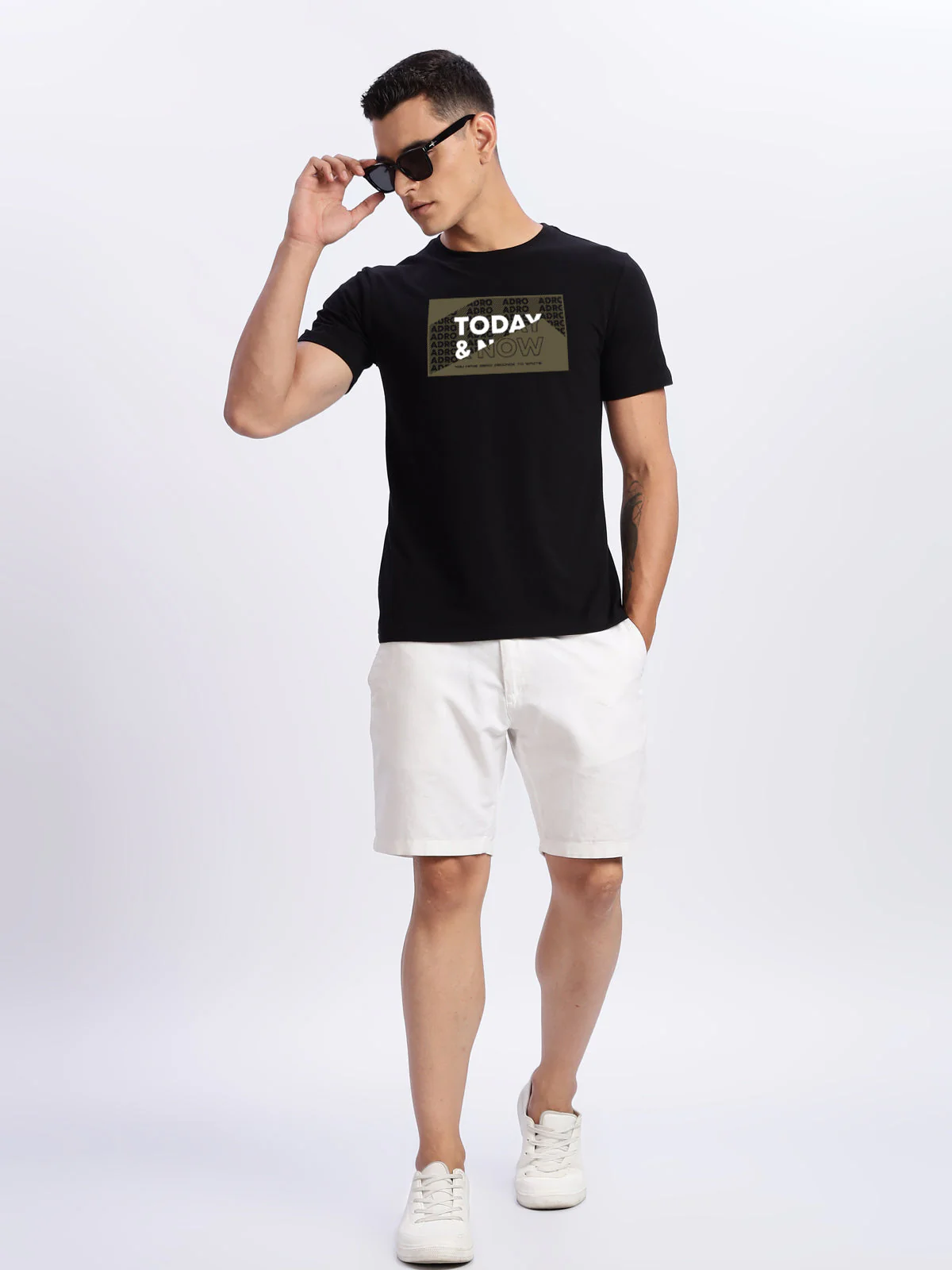 Lycra Cotton Regular Fit T-Shirt - Image 5