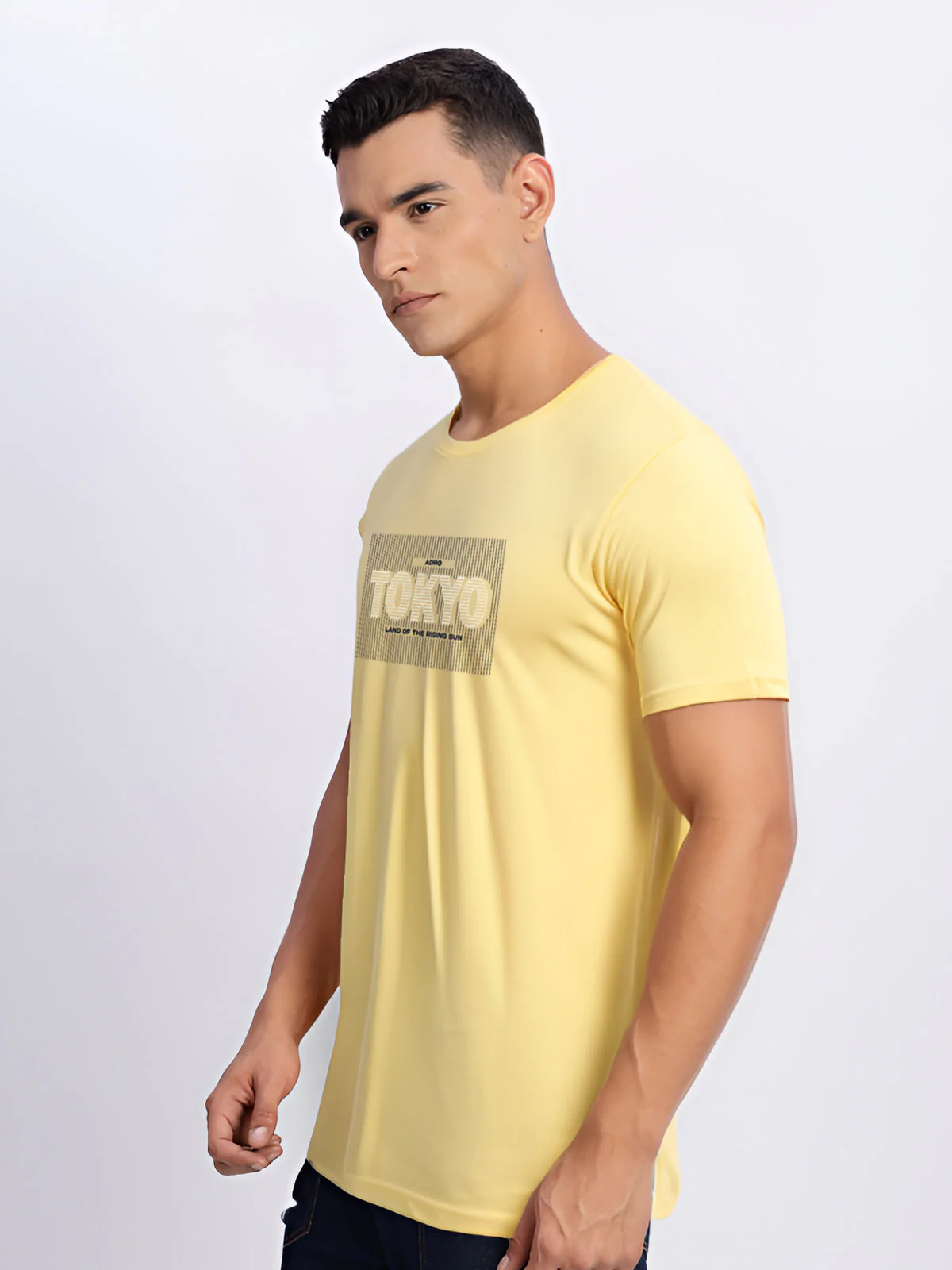 Lycra Cotton Regular Fit T-Shirt - Image 26