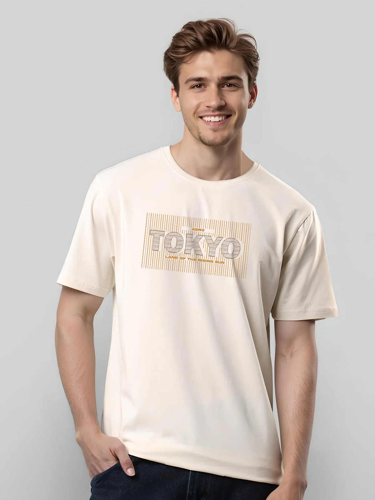 Lycra Cotton Regular Fit T-Shirt - Image 61