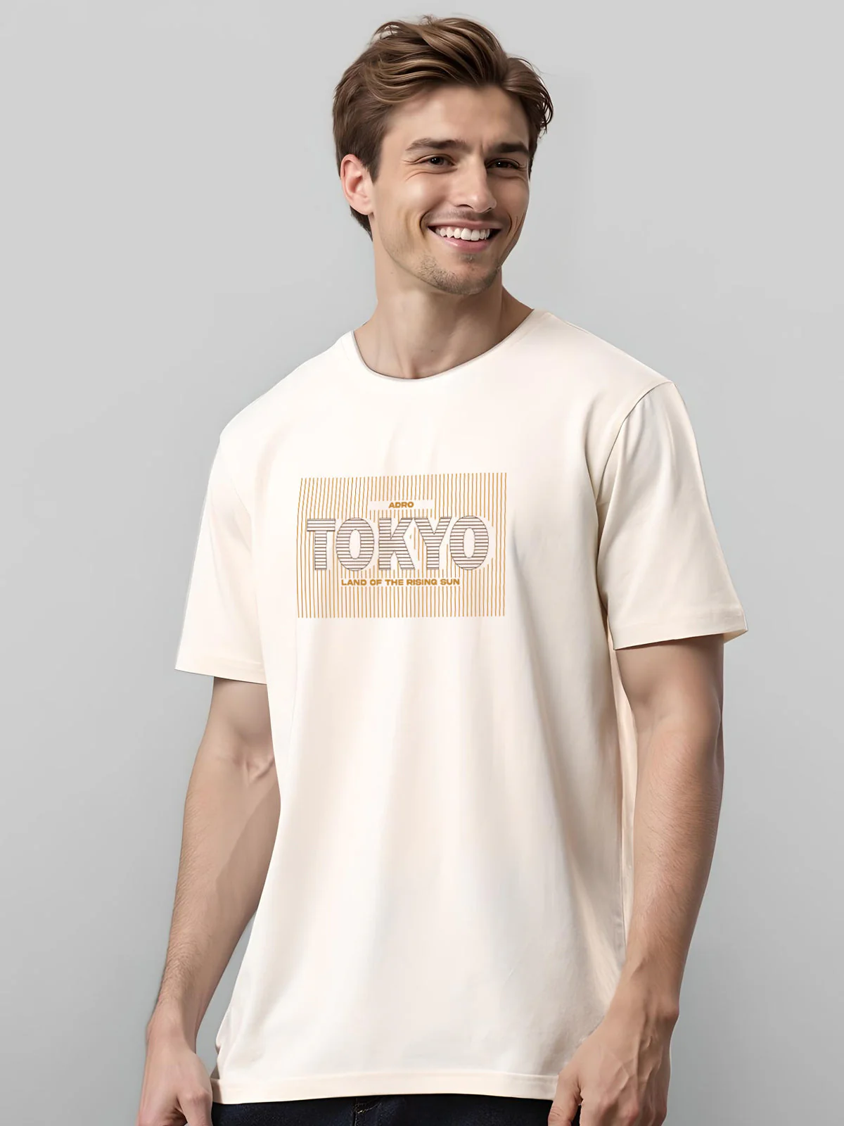 Lycra Cotton Regular Fit T-Shirt - Image 66