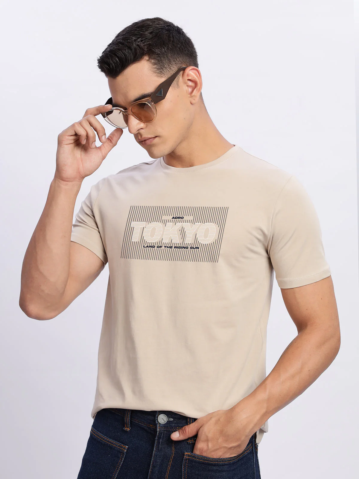 Lycra Cotton Regular Fit T-Shirt - Image 7