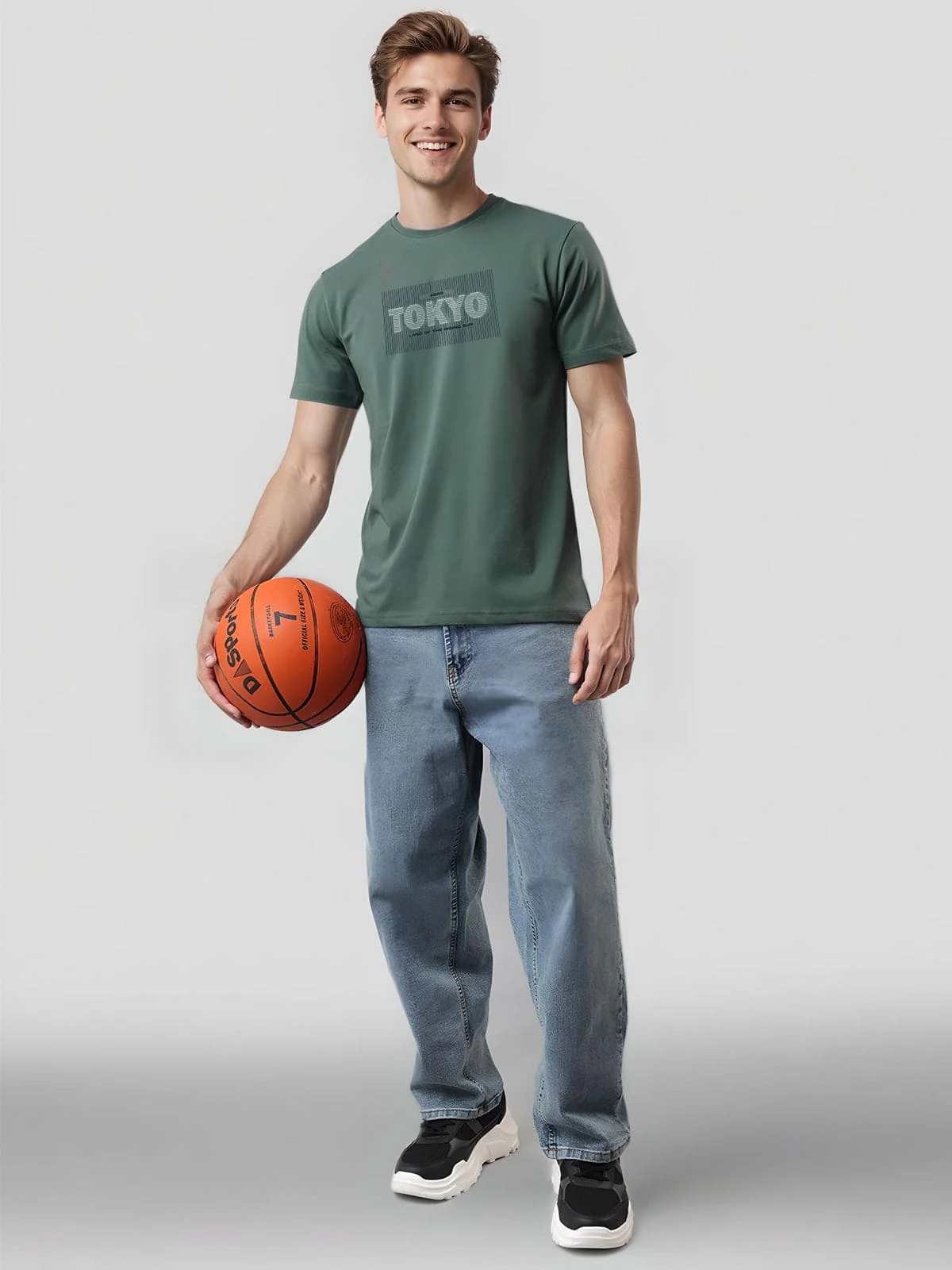 Lycra Cotton Regular Fit T-Shirt - Image 12
