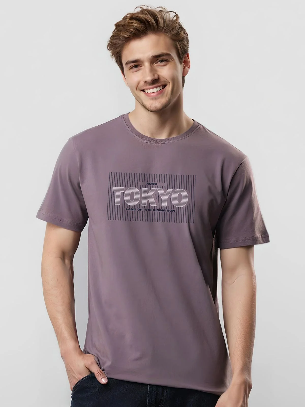 Lycra Cotton Regular Fit T-Shirt - Image 14