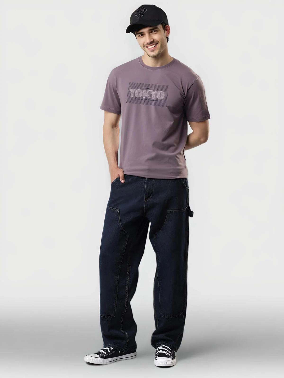Lycra Cotton Regular Fit T-Shirt - Image 18