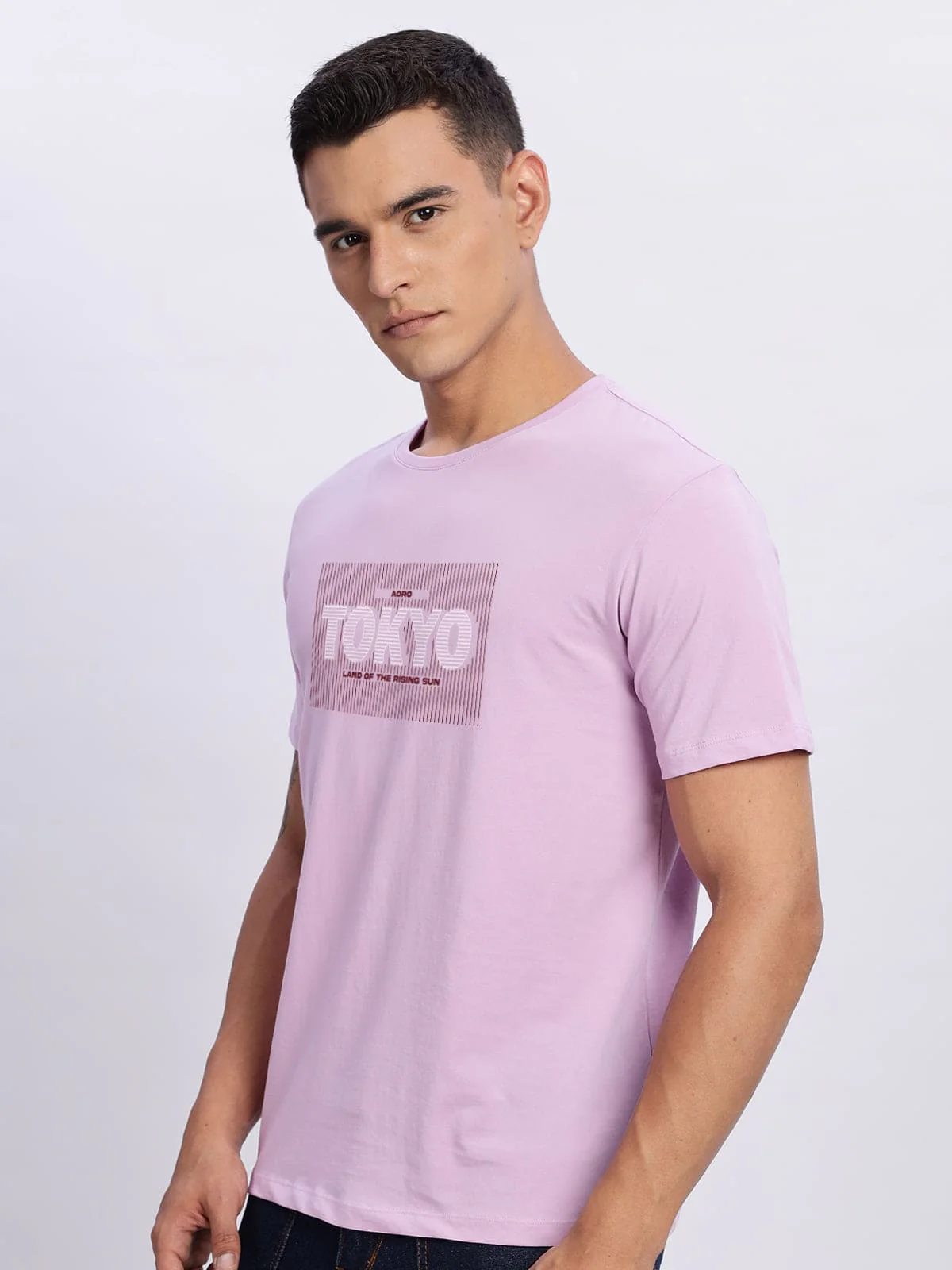 Lycra Cotton Regular Fit T-Shirt - Image 26