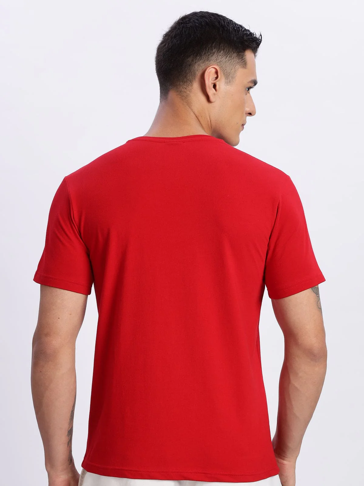 Lycra Cotton Regular Fit T-Shirt - Image 44