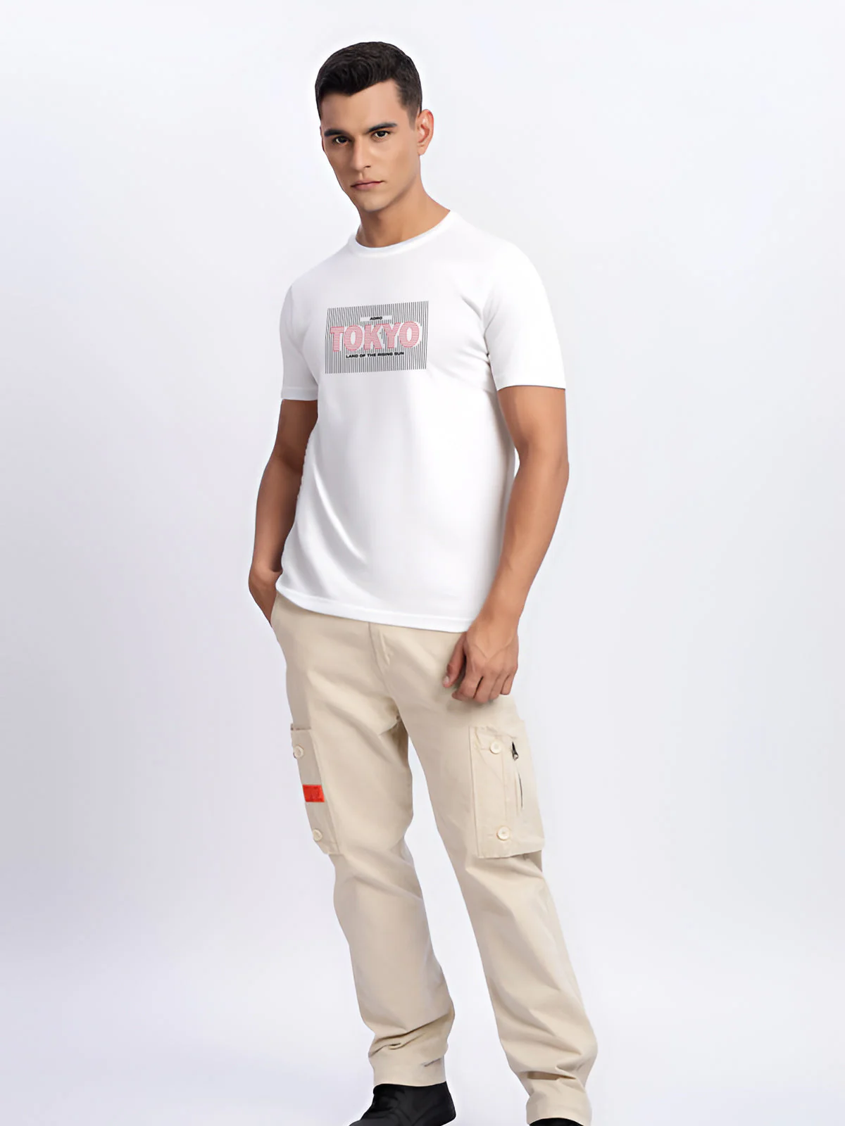 Lycra Cotton Regular Fit T-Shirt - Image 58