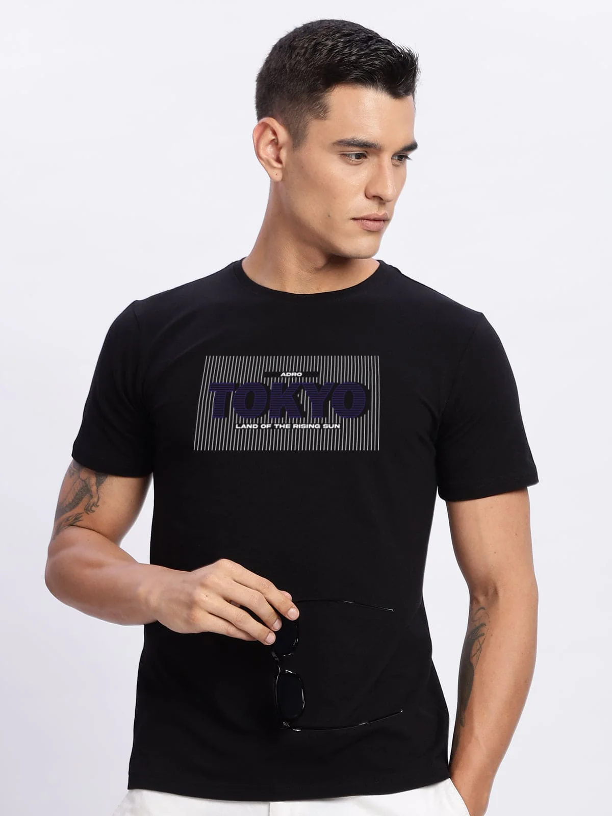 Lycra Cotton Regular Fit T-Shirt - Image 7