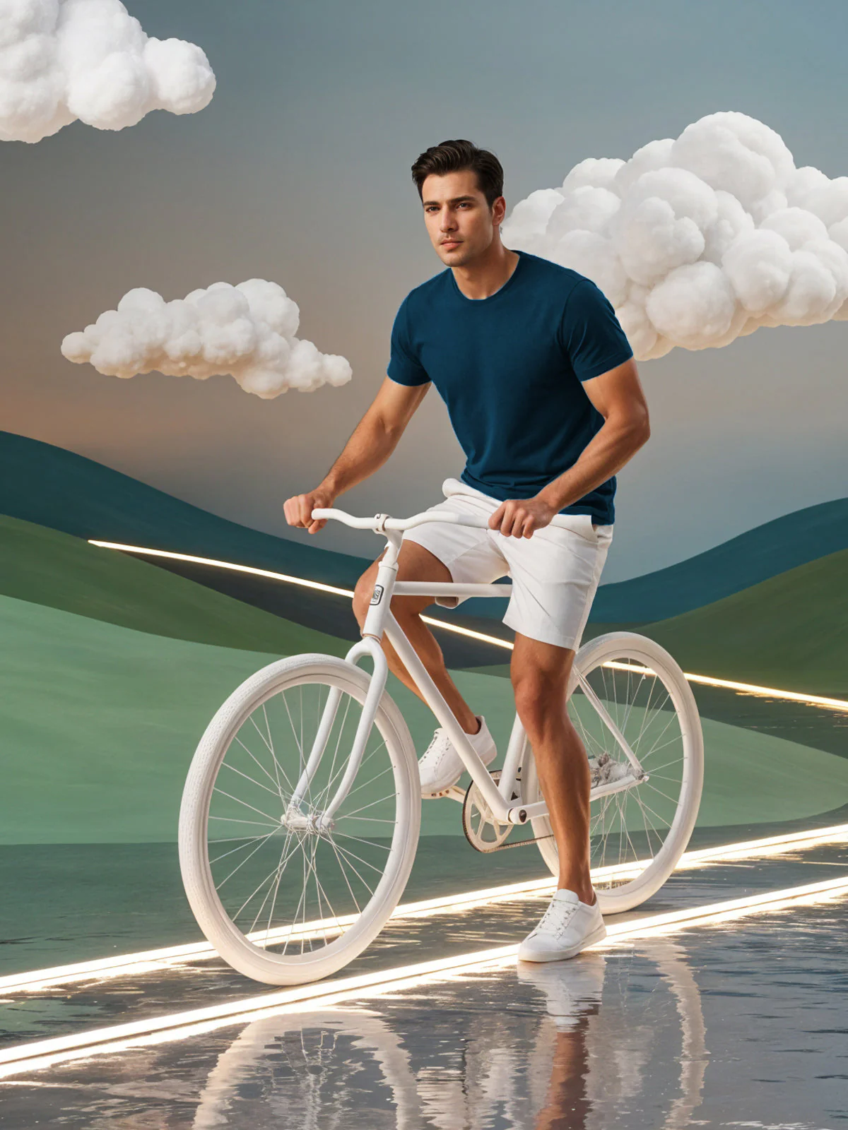 Cotton Plain T-Shirt - Image 76