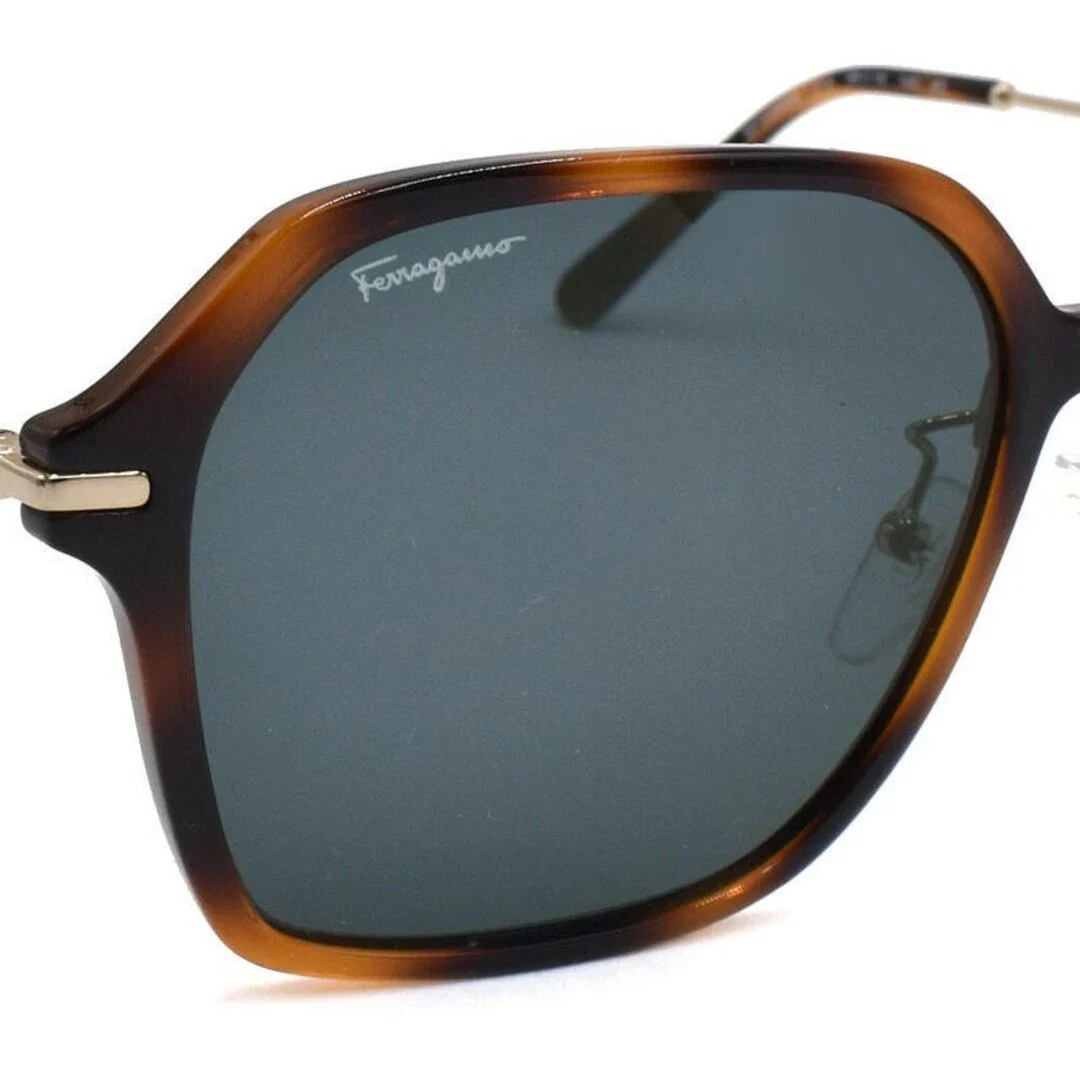 Salvatore Ferragamo Woman Tortoise Sunglasses - Image 4