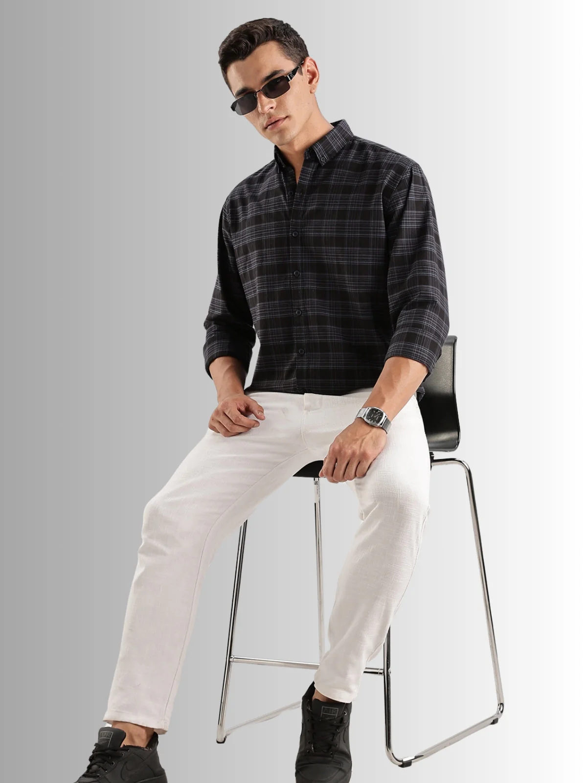 Checkered Shirt in Regular Fit - Image 2