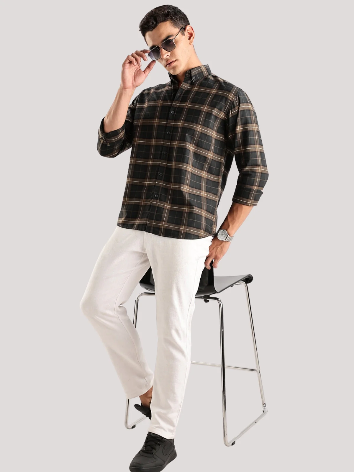 Checkered Shirt in Regular Fit - Image 6