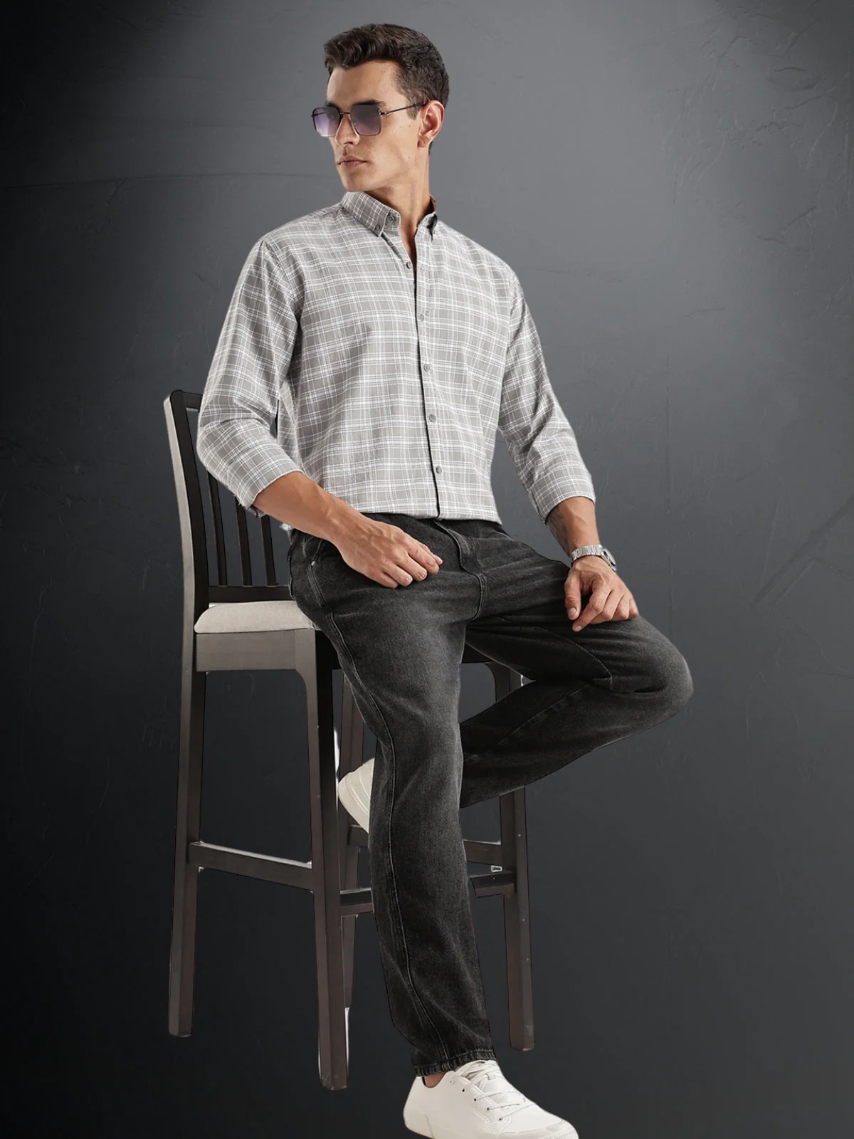 Checkered Shirt in Regular Fit - Image 7