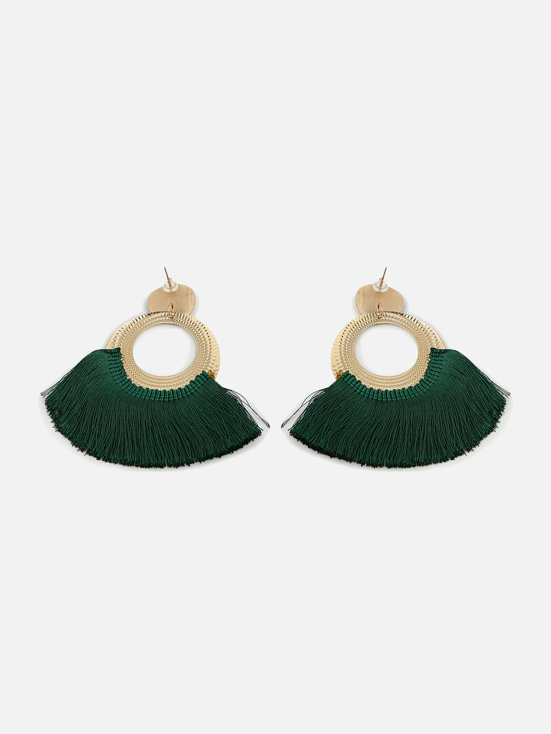 Gold Plated Designer Drop Earring - Image 3