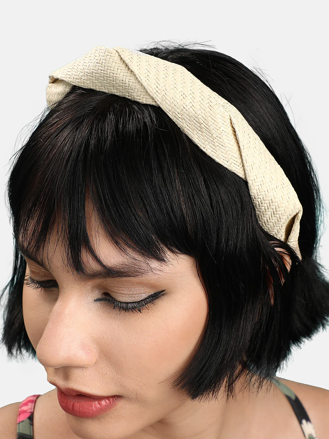 Cream Color Hairband - Image 3