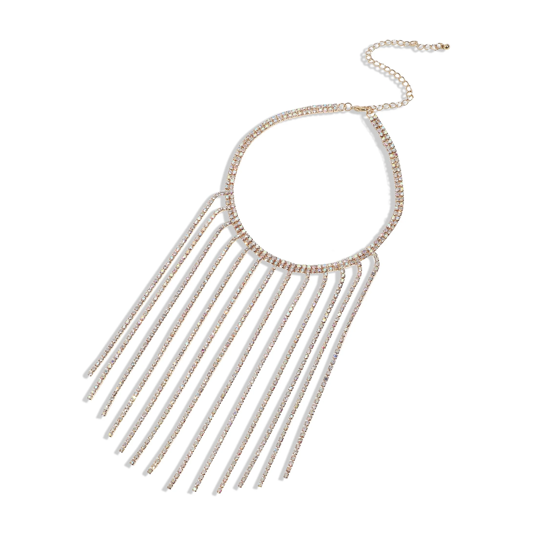 Gold-Plated Long Necklace Necklace - Image 4