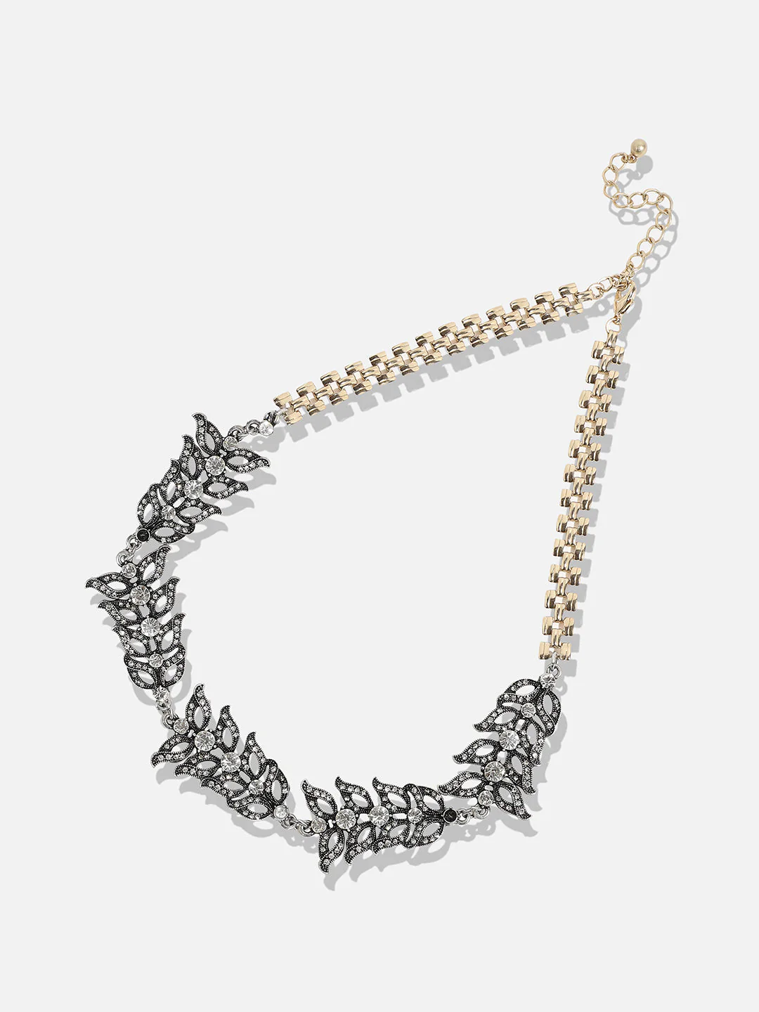 Gemstone Cluster Necklace - Image 4