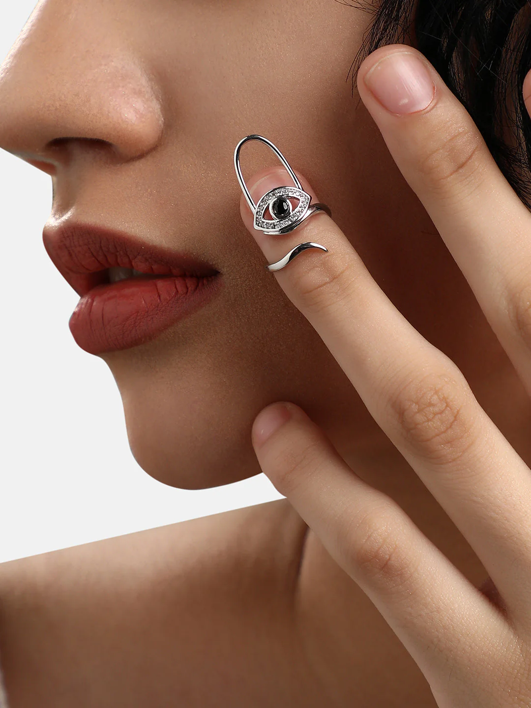 Gold-Plated Nail Ring - Image 3