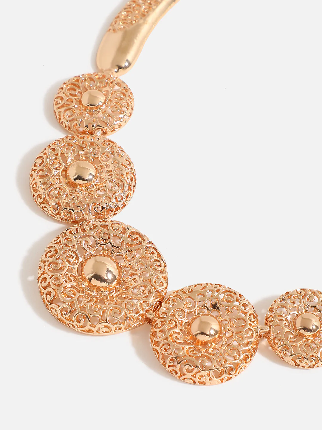 GOLD PLATED DESIGNER JEWELLERY SET - Image 9