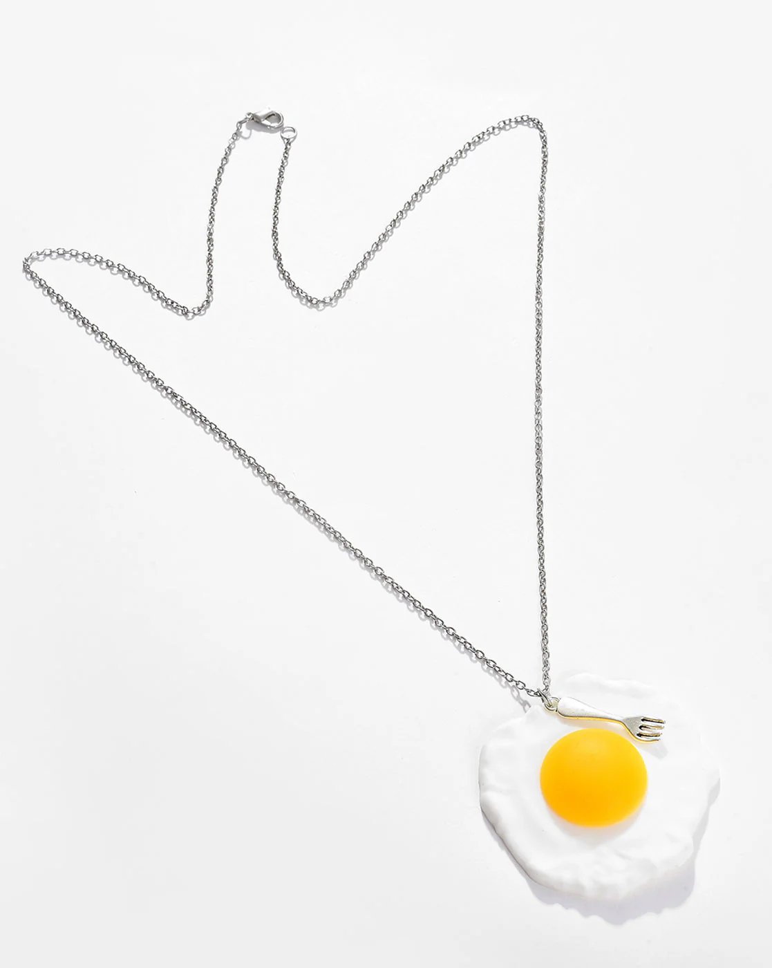 Silver Plated Designer Necklace - Image 3