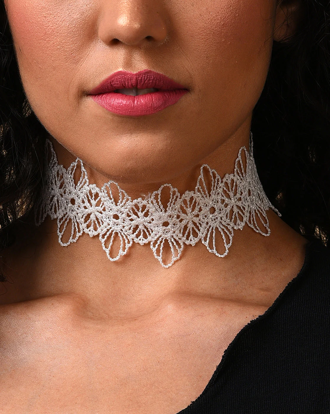 Trendy Designer Choker Necklace - Image 2