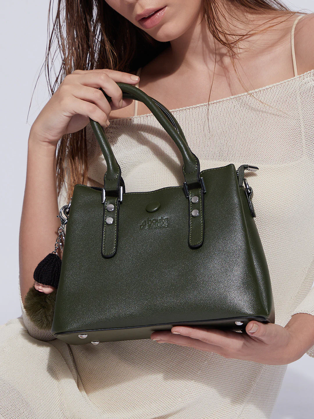 Ebony Elegance Black Handbag