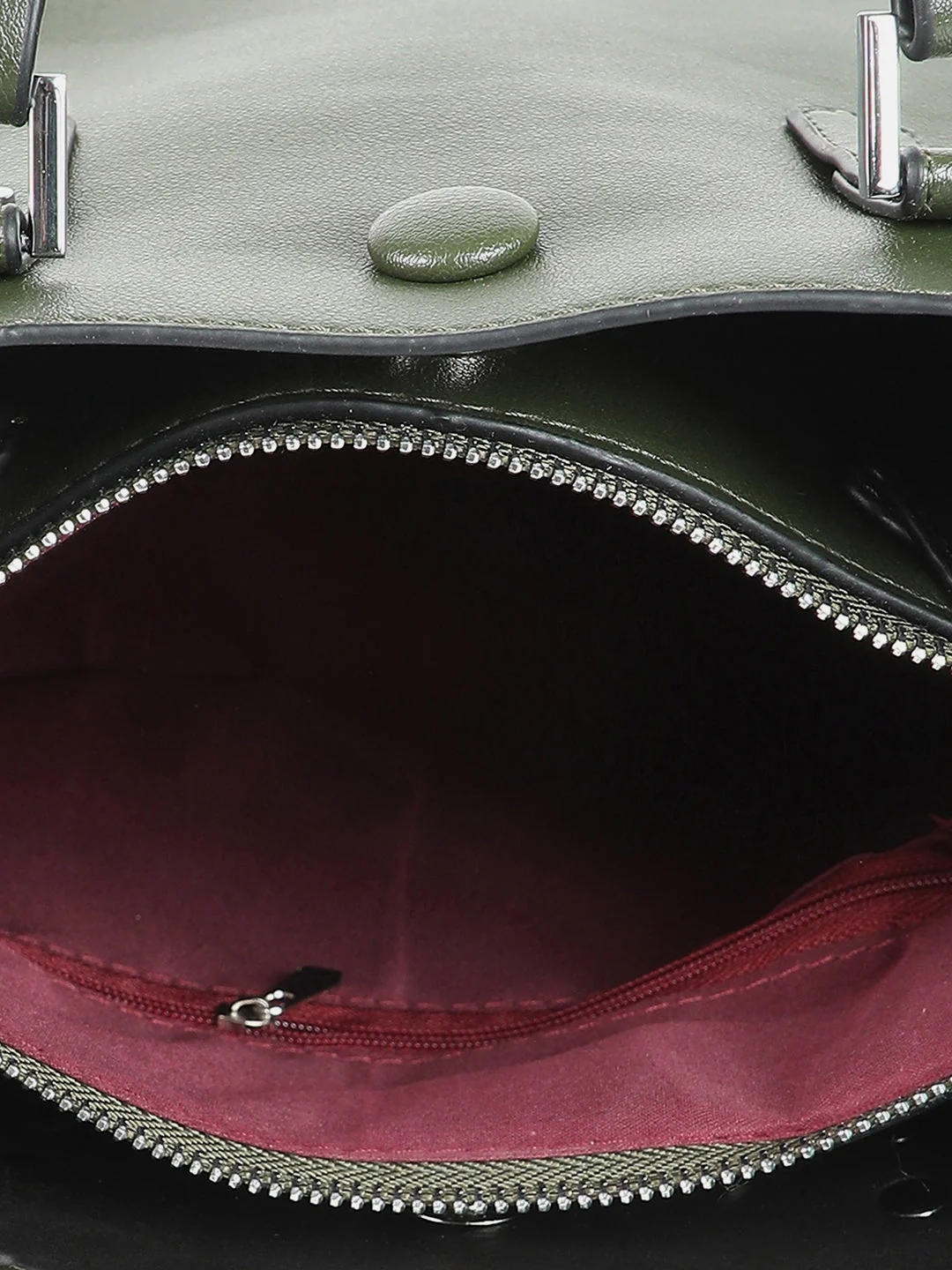 Ebony Elegance Black Handbag - Image 8