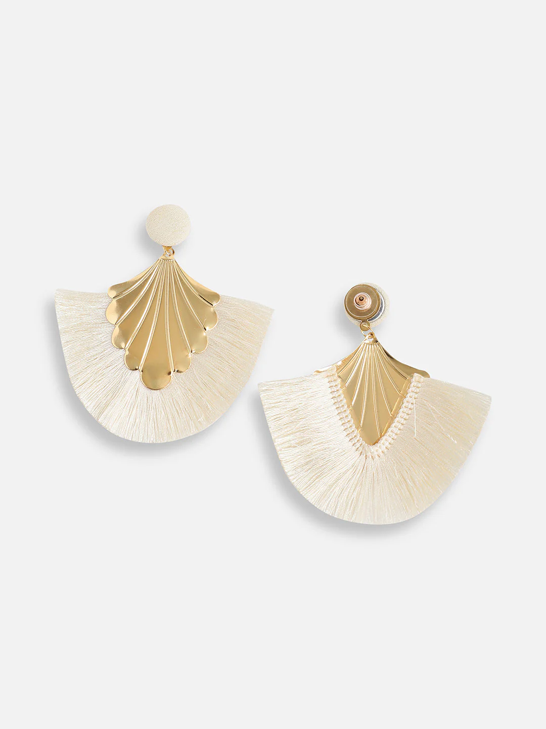 Gold Plated Designer Stone Party Drop Earring For Women - Image 5
