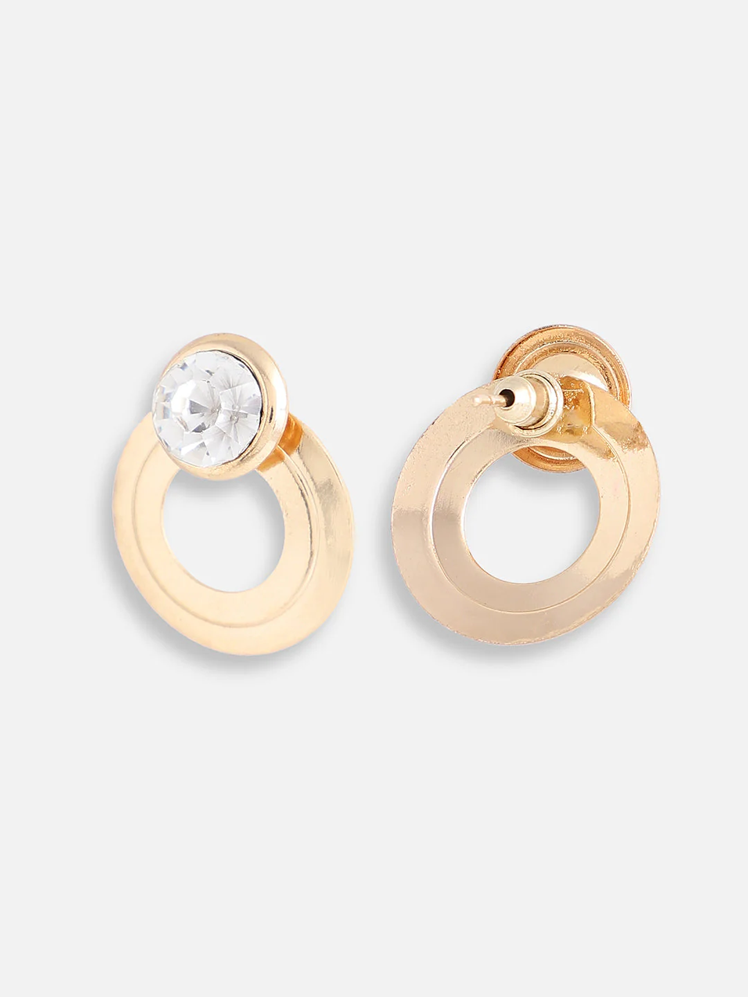 GOLD PLATED PARTY DESIGNER DROP EARRING FOR WOMEN - Image 5