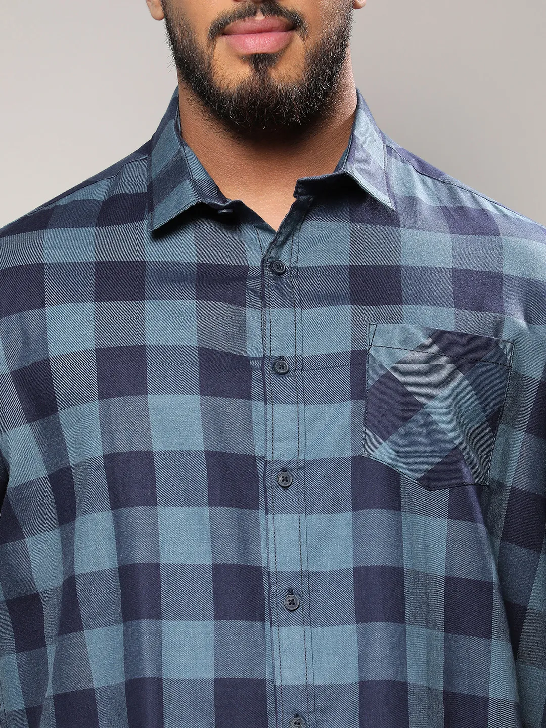 Casual Checks Shirt - Image 7