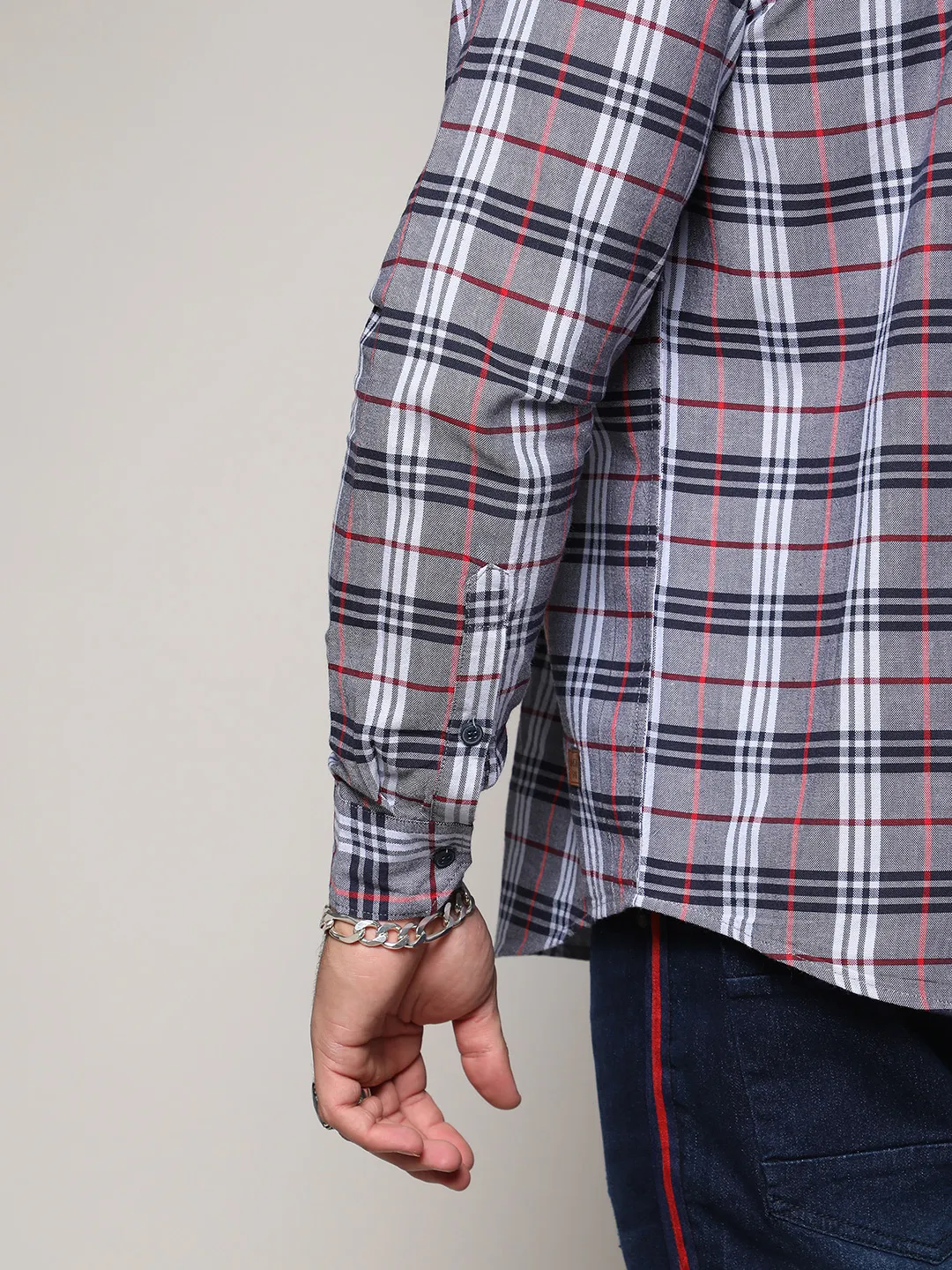 Casual Checks Shirt - Image 8