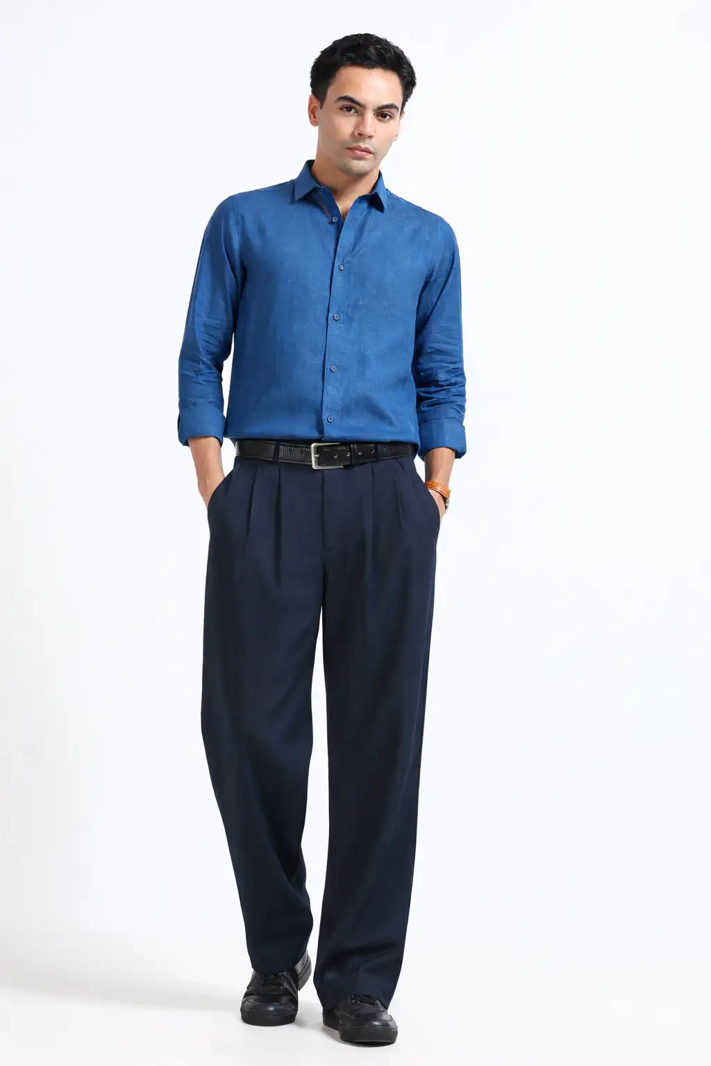 THE LINEN EDIT - Midnight Navy - Image 10
