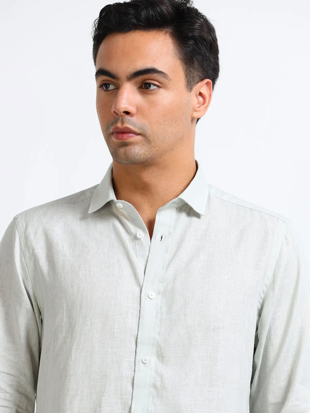 THE LINEN EDIT - Sage Grey - Image 3