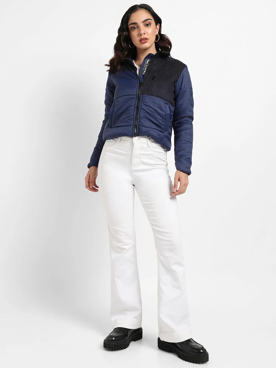 Bomber Jacket With Angled Open Pockets - Image 5