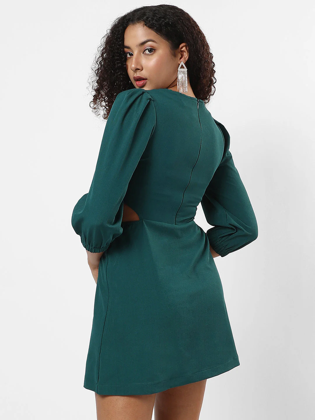 Cut-Out Mini Dress - Image 4