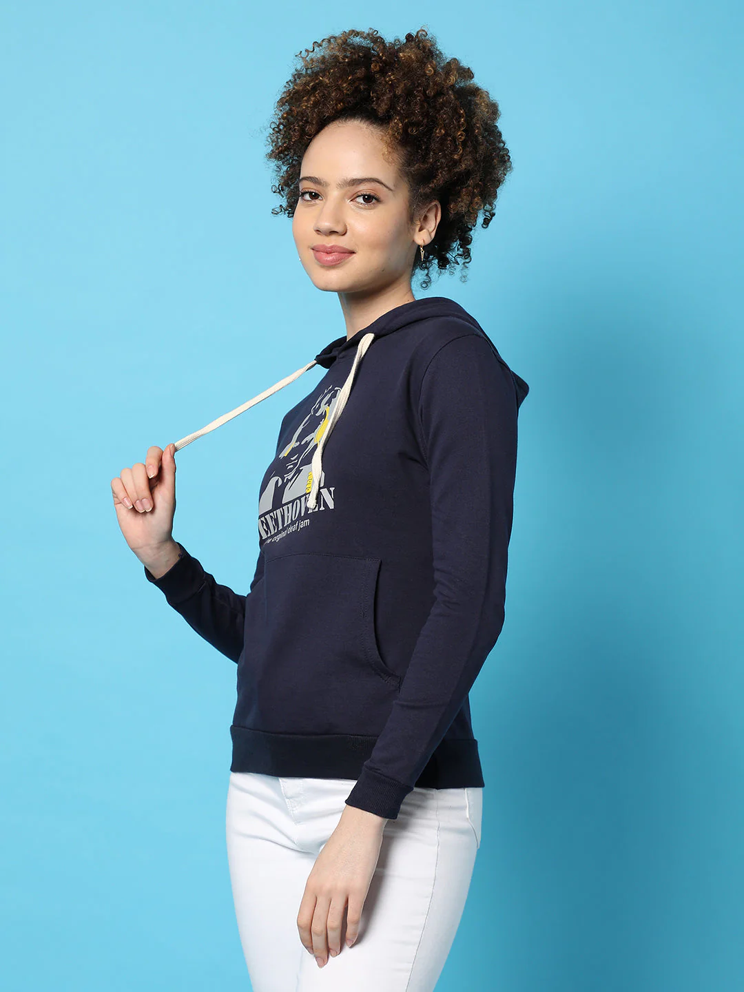 Full Sleeve Solid Sweatshirt - Image 3